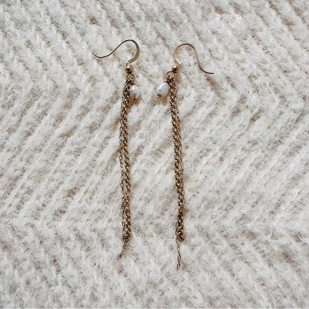 NWOT Gold Earrings